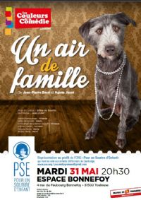 Un Air de Famille, soirée théâtrale. Le mardi 31 mai 2016 à Toulouse. Haute-Garonne.  20H30